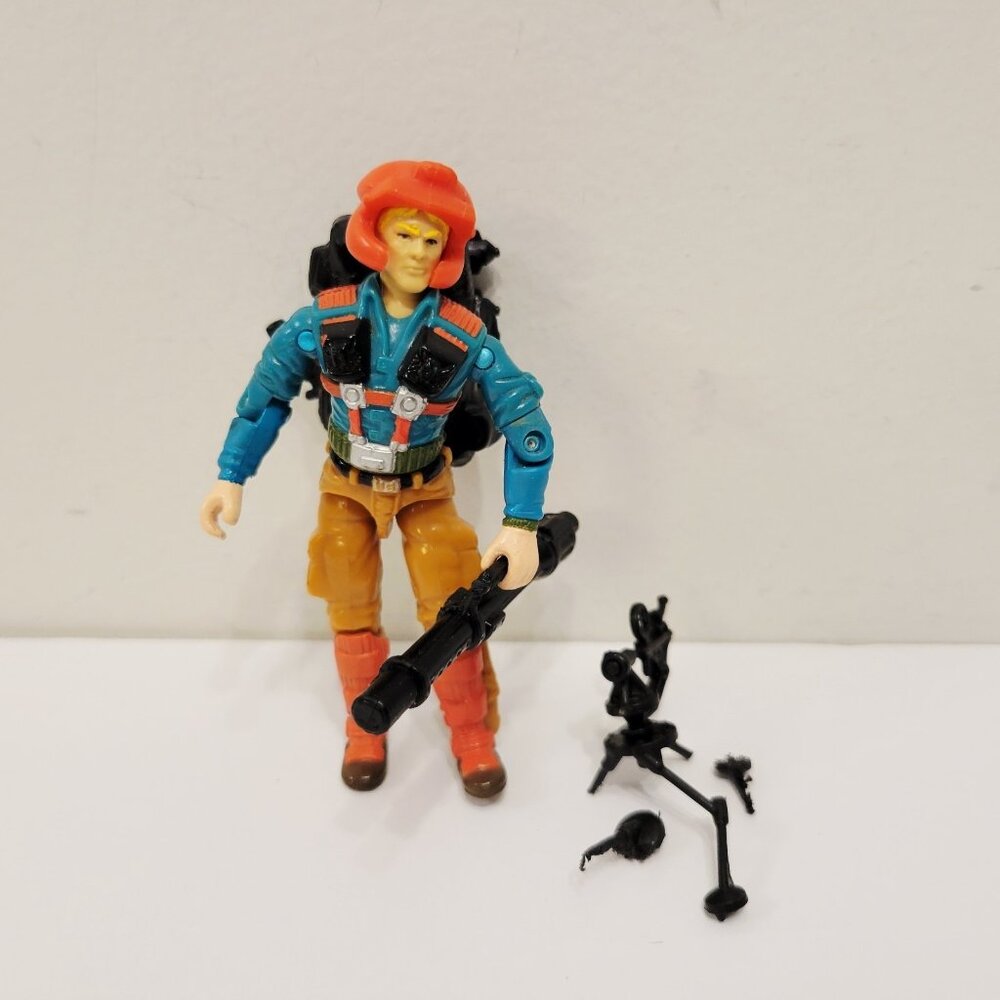 GI Joe Downtown Motar Man 1989 READ Action Figure